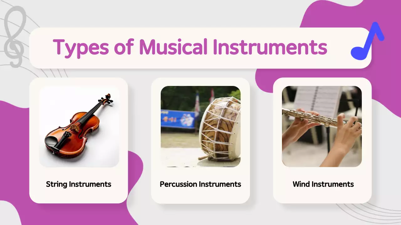 Purple Modern Music Presentation