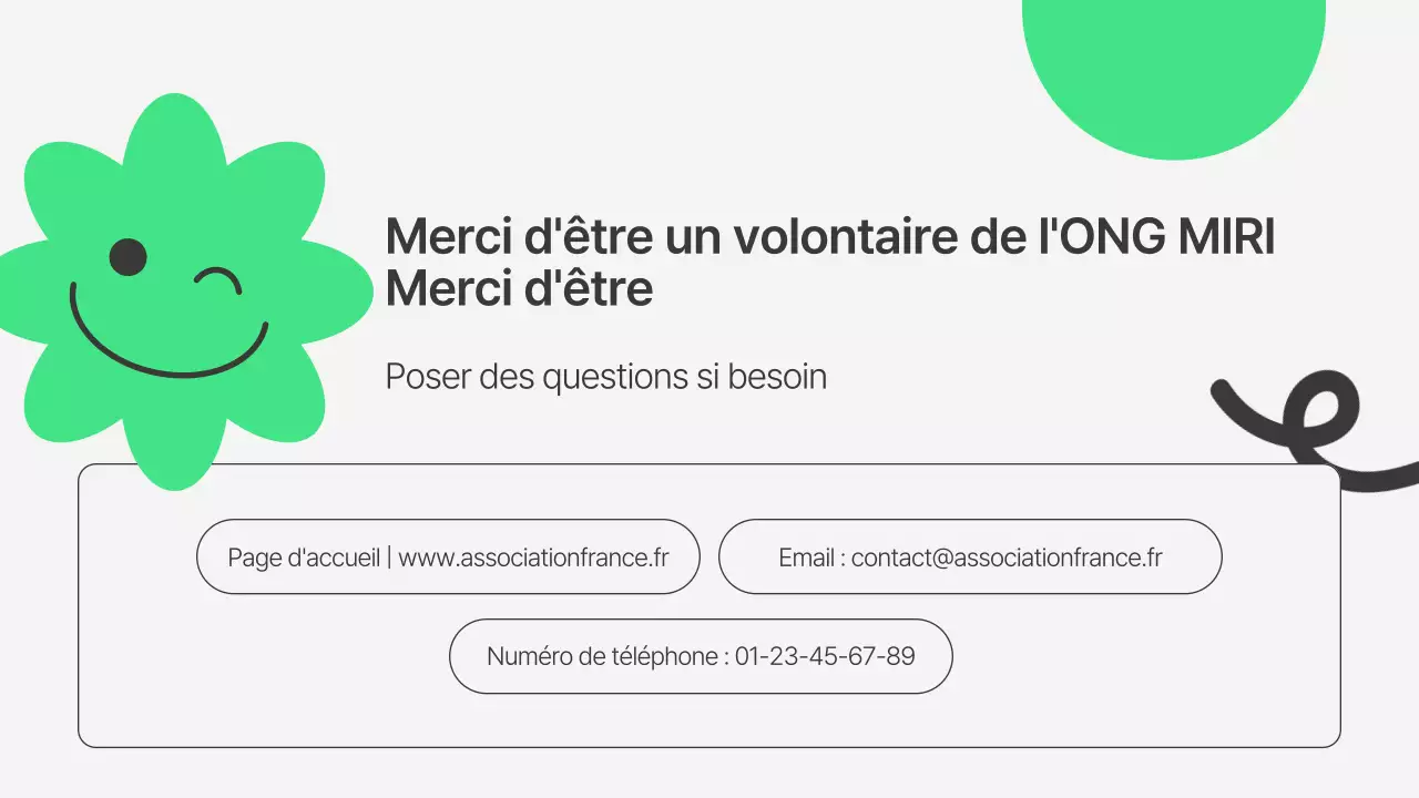 Une introduction simple, verte et grise au volontariat dans les ONG avant l'atelier