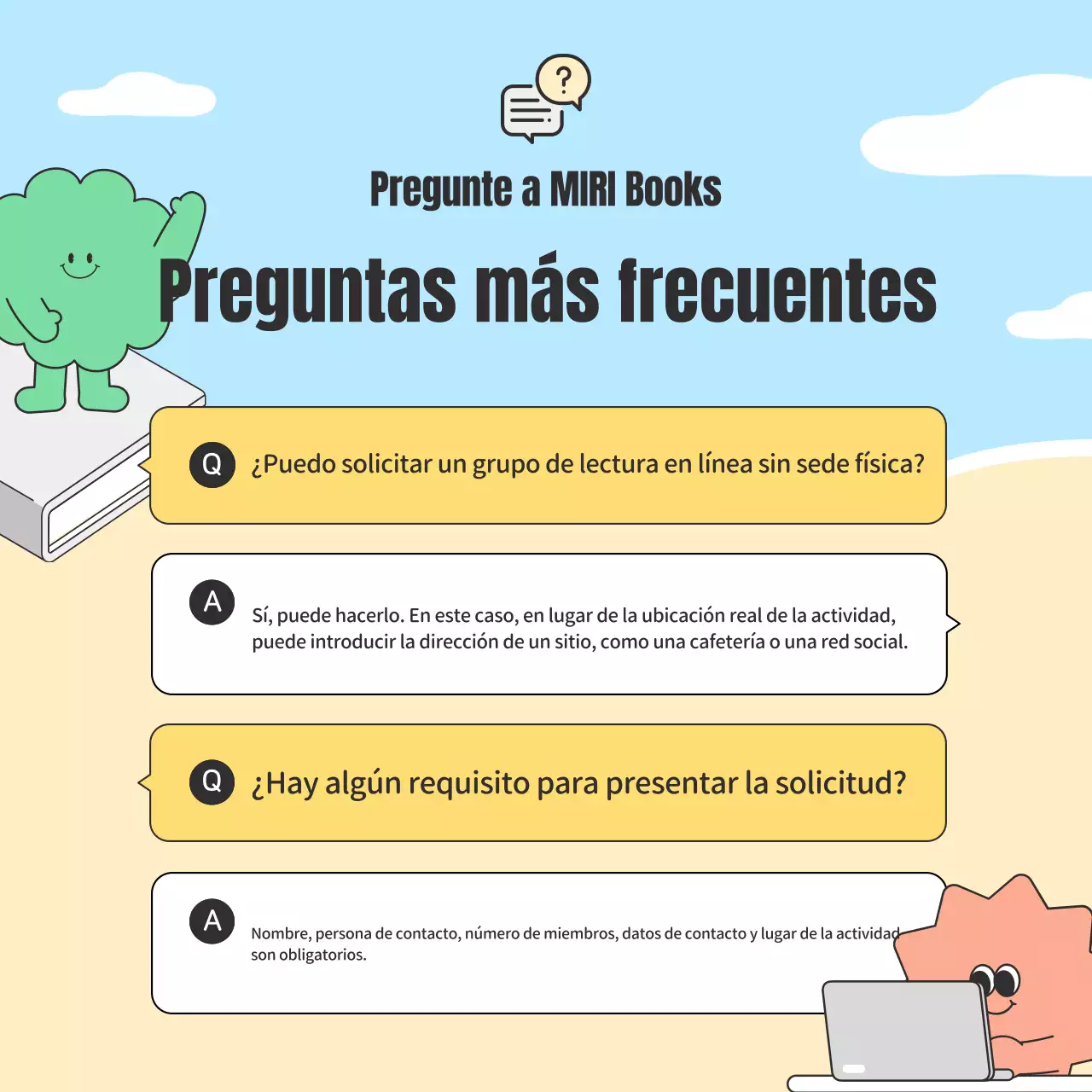 Promueva un acogedor grupo de lectura estival en azul claro y beige