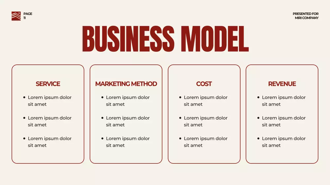 Beige Professional Business Presentation