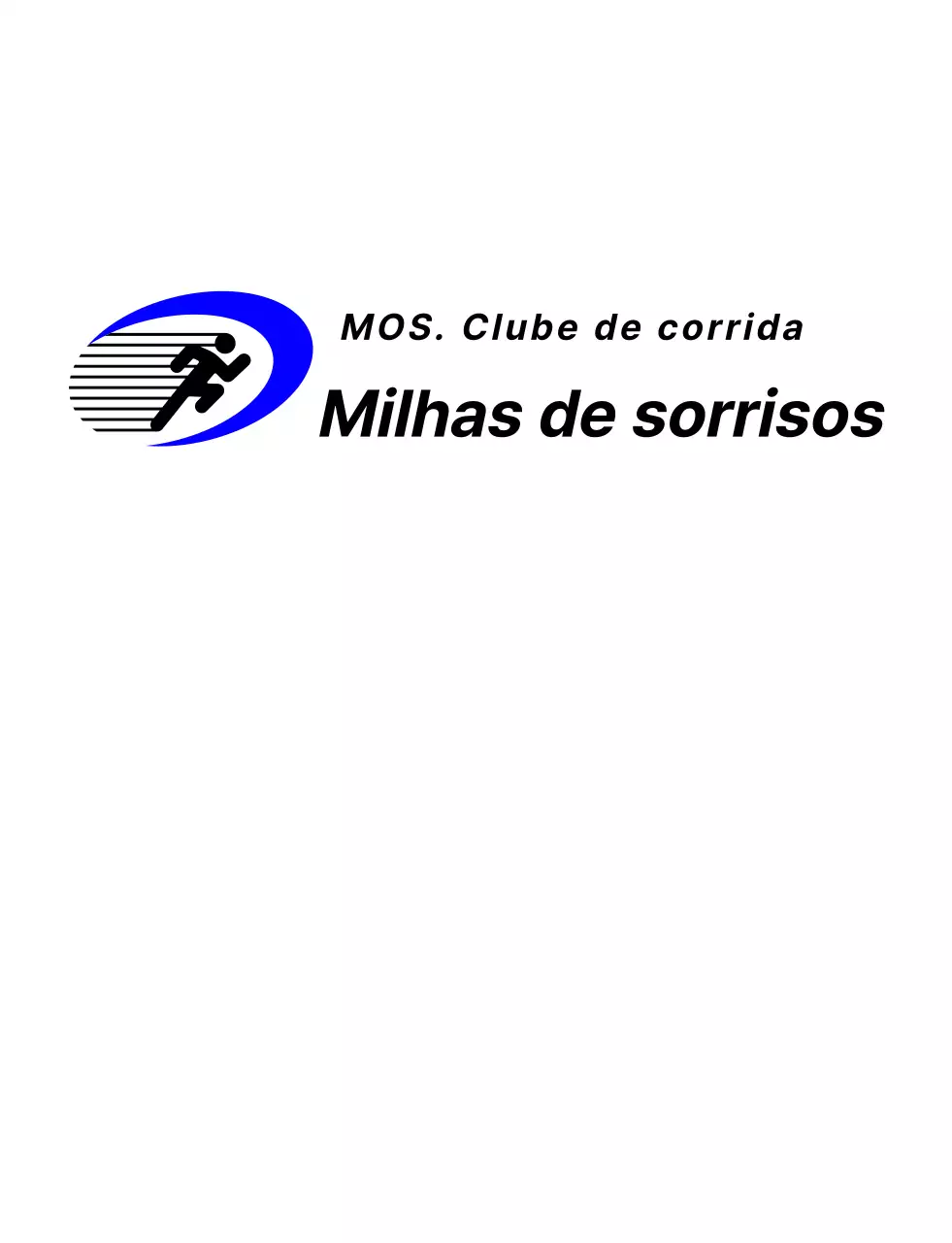 Uma t-shirt de um clube de corrida que o faz sentir-se rápido