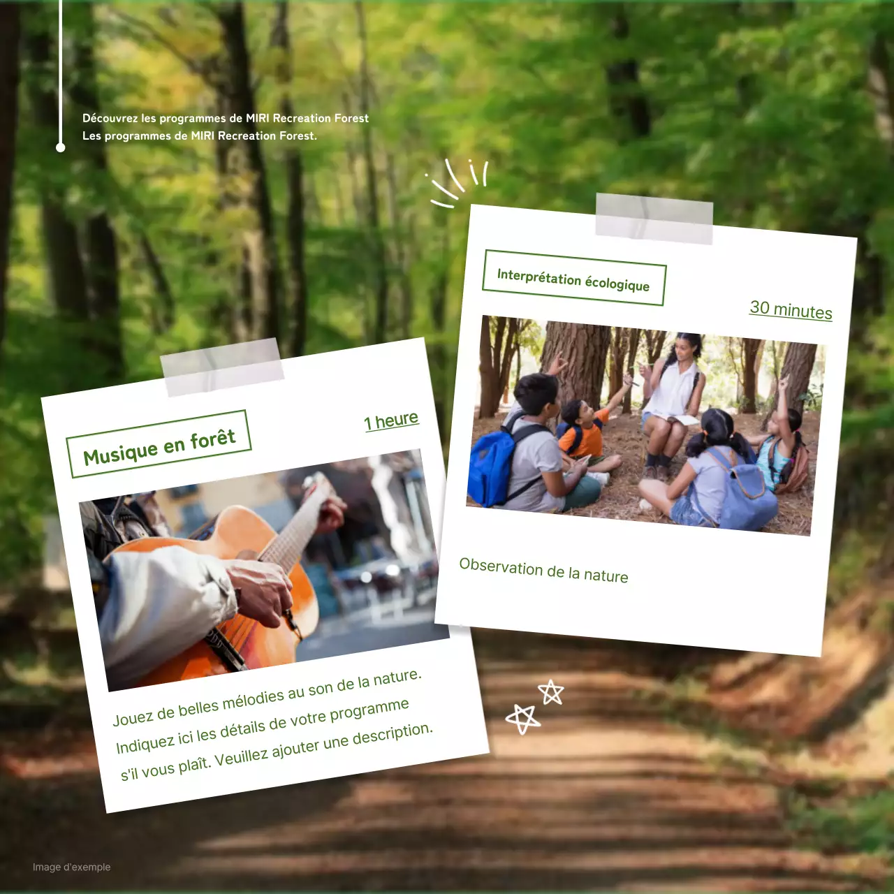 Guide de recrutement pour les promenades dans la nature