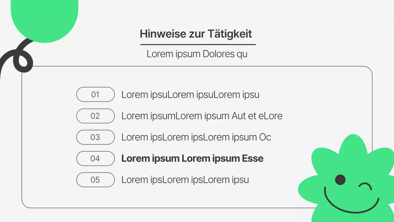 Eine einfache, grün-graue Einführung in die NRO-Freiwilligenarbeit vor dem Workshop