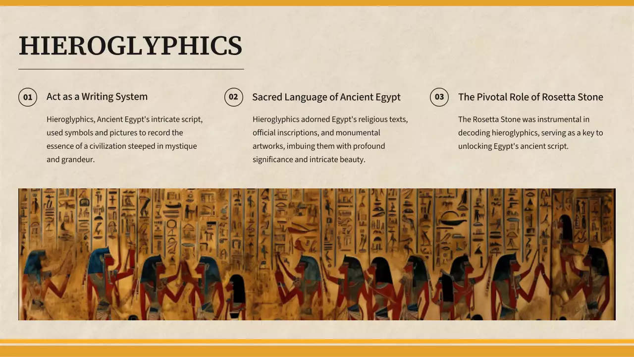 Beige Traditional Egypt Course Presentation