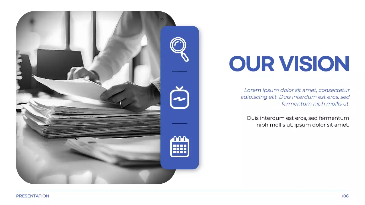 Blue Professional Marketing Presentation