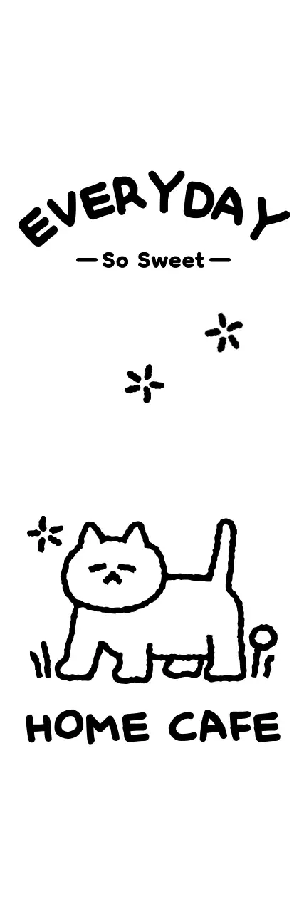 かわいい子犬のイラストが入ったアイスのロゴ