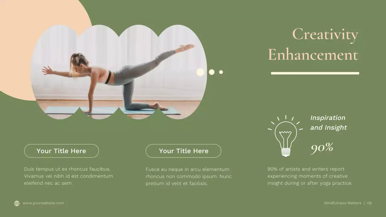 Beige Modern Yoga Presentation