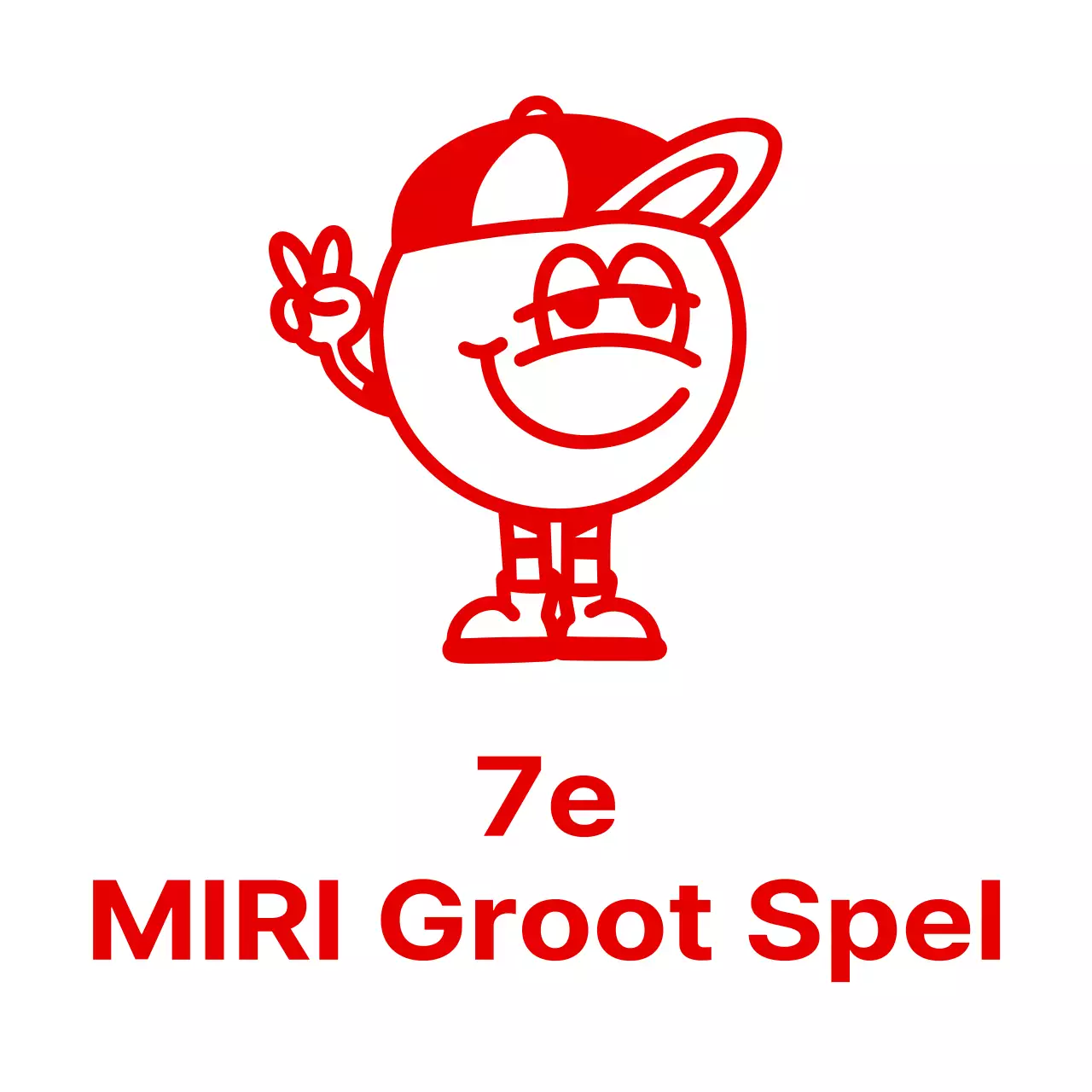 Een leuke sportdag met een personage met een hoed