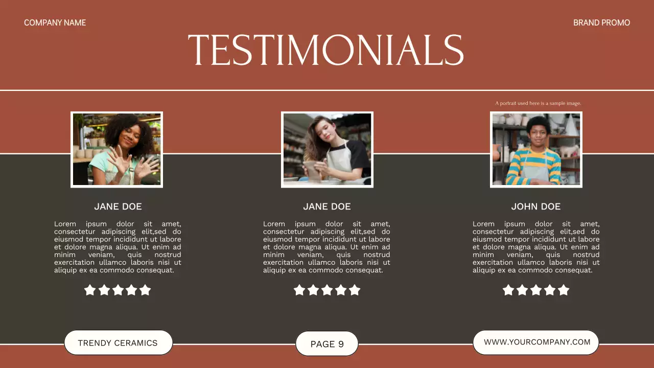 Brown Traditional Pottery Promotion Presentation