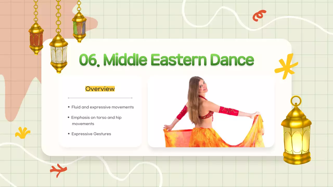 Apresentação de Dança Cultural Verde