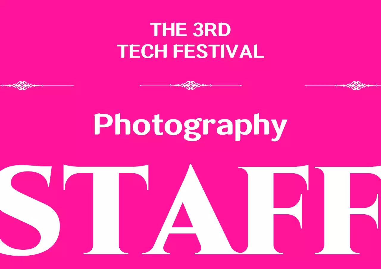 Pink Elegant Festival Announcement Poster