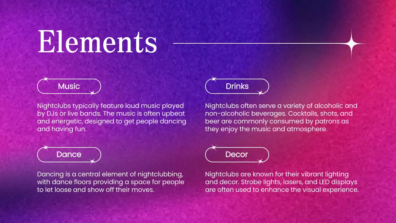 Purple Elegant Dance Music Guide Presentation