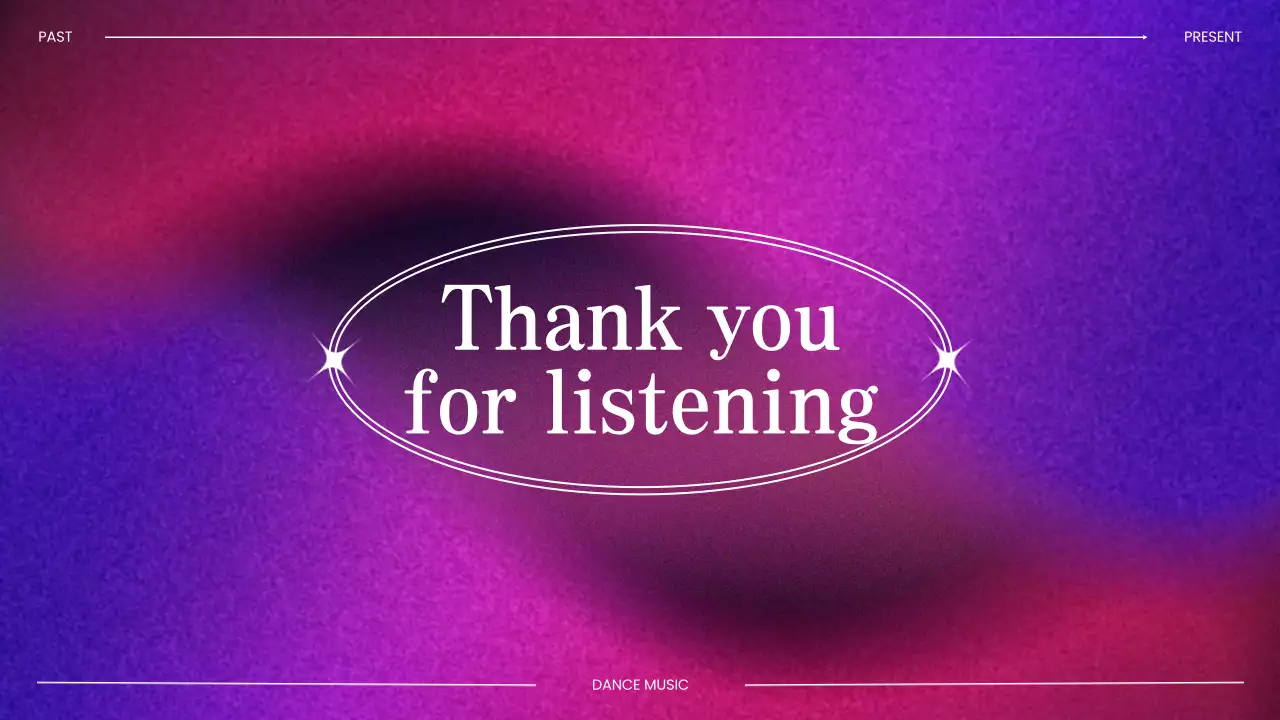 Purple Elegant Dance Music Guide Presentation