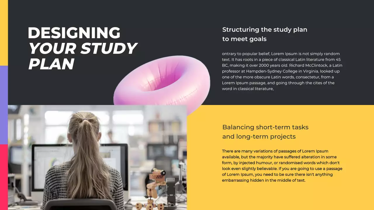 Purple Modern Business Guide Presentation