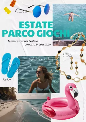 Promozione dei costumi da bagno estivi kitsch di Mint
