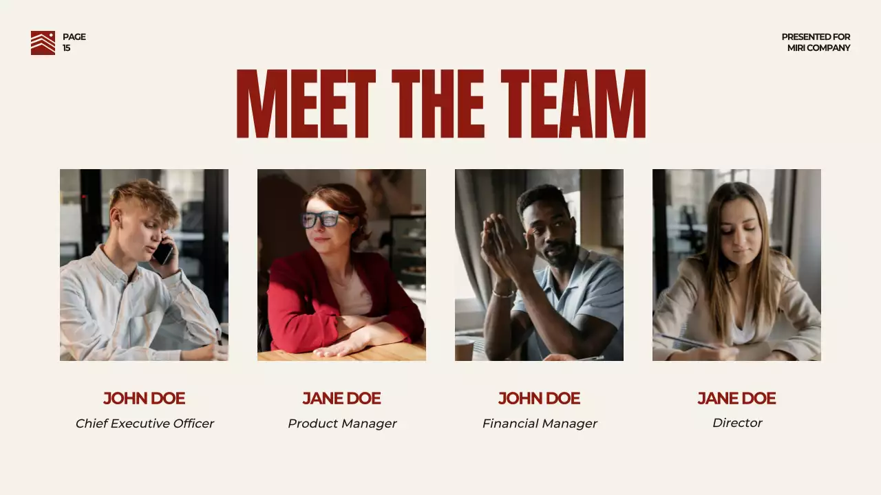 Beige Professional Business Presentation