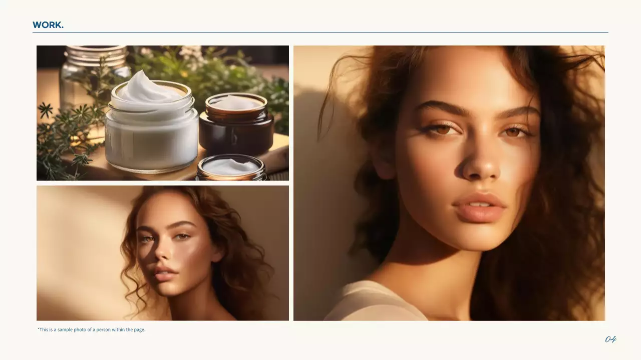 Trình bày tài liệu Blue Clean Portfolio