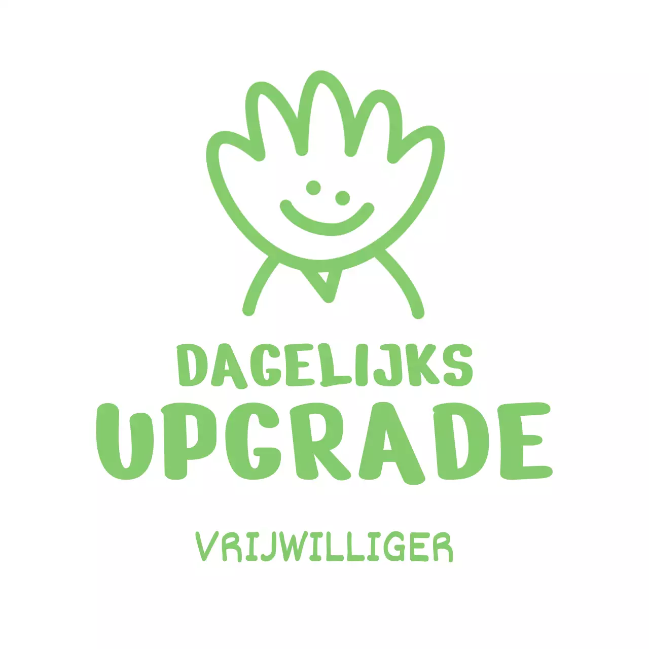 Schattig ontwerp met begroetingsfiguren