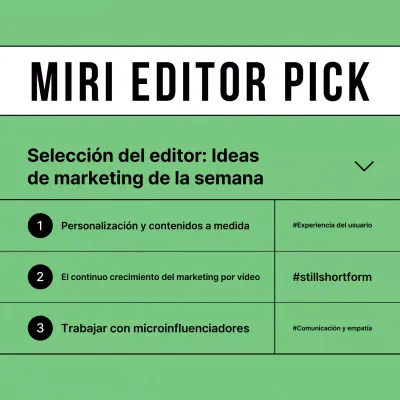 Un sencillo mensaje de marketing en chartreuse y blanco