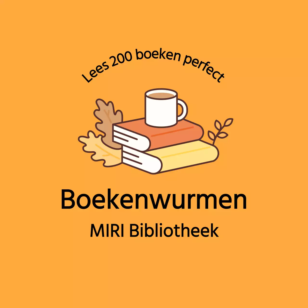 Warm ontwerp met boekillustraties