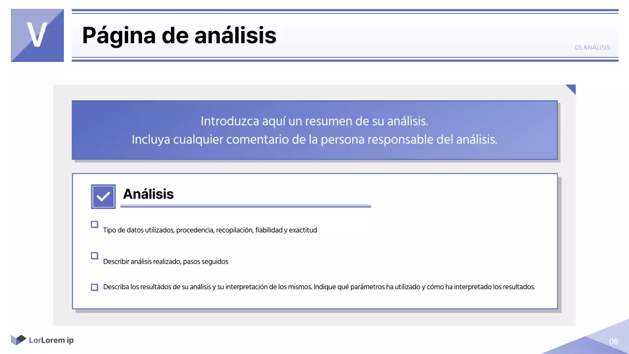 Informe imprimible sencillo del sector público en malva y blanco