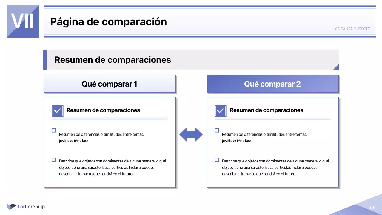 Informe imprimible sencillo del sector público en malva y blanco