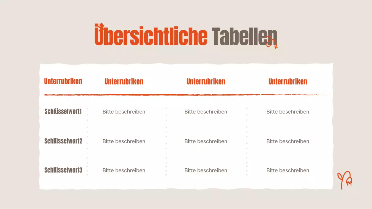 Orangefarbene und elfenbeinfarbene Sommerblumen erklärt