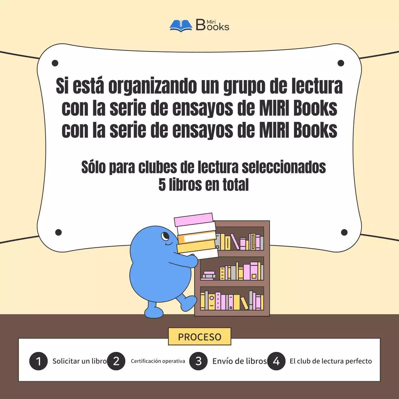Promueva un acogedor grupo de lectura estival en azul claro y beige