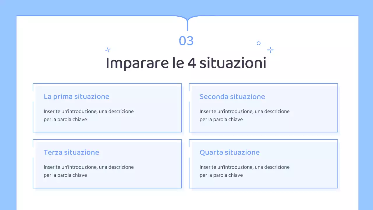 Piano di lezione semplice per insegnanti di scuola in blu e bianco