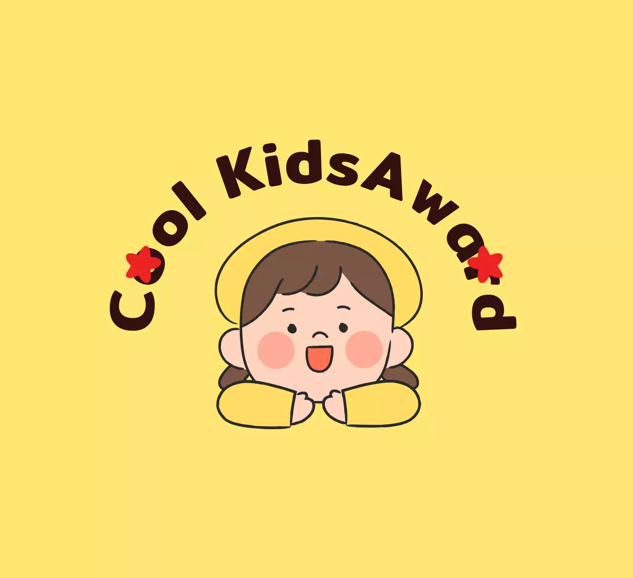 Schattige compliment awards met kinderillustraties