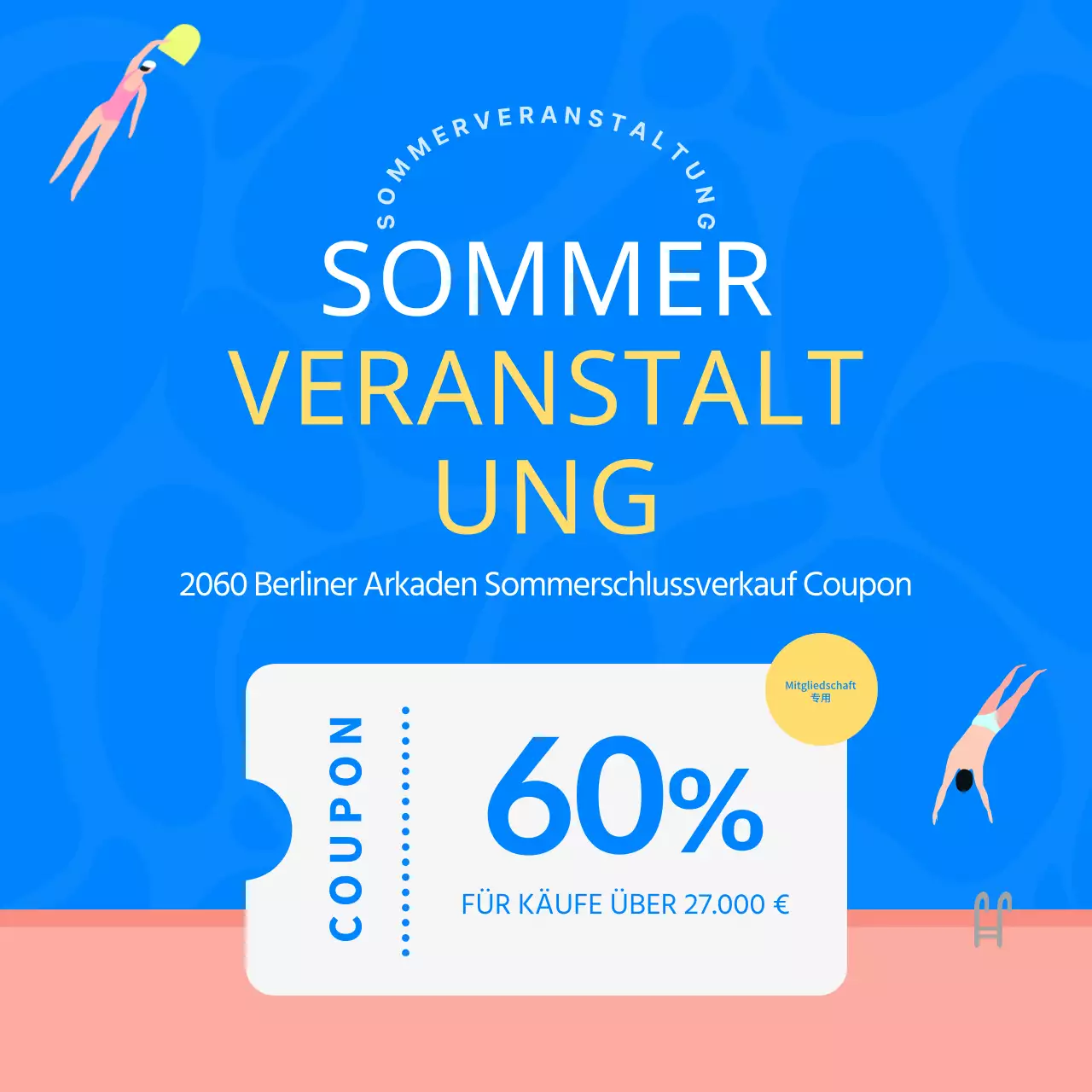 Eine Übersicht über unsere Lieblingsveranstaltungen im Sommer in Blau