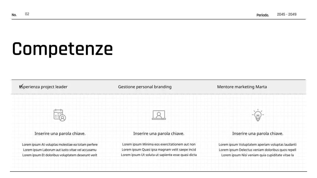 Cartella stampabile in stile diario semplice in bianco e nero