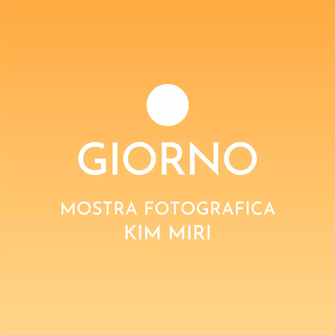 Design pulito con gradienti fluttuanti di sole e luna