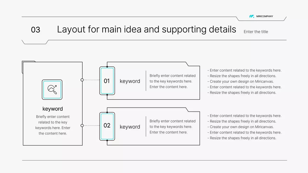 White Modern Electronic Presentation