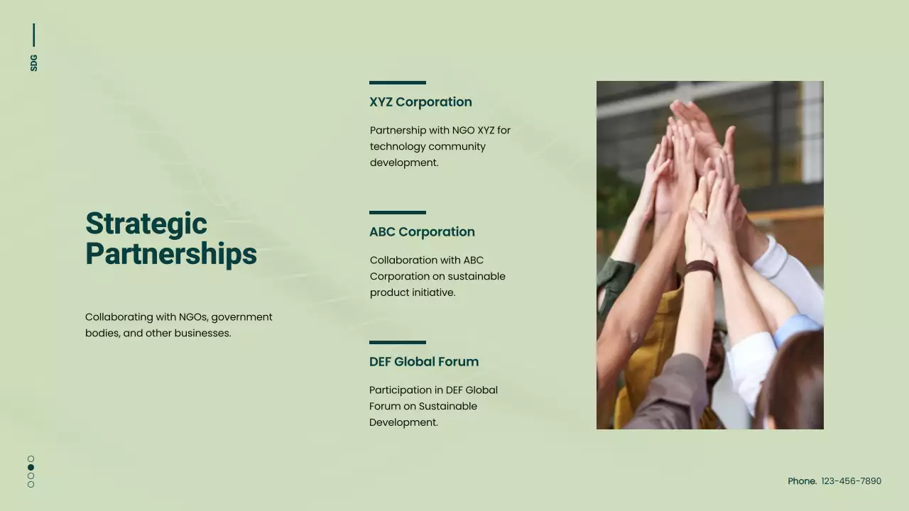 Green Modern Sustainability Presentation