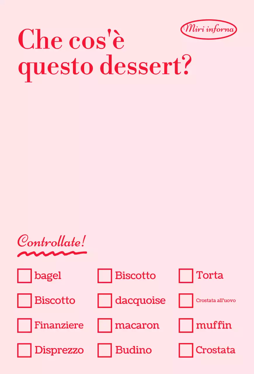 Guida alla conservazione dei dessert con sfondi pastello