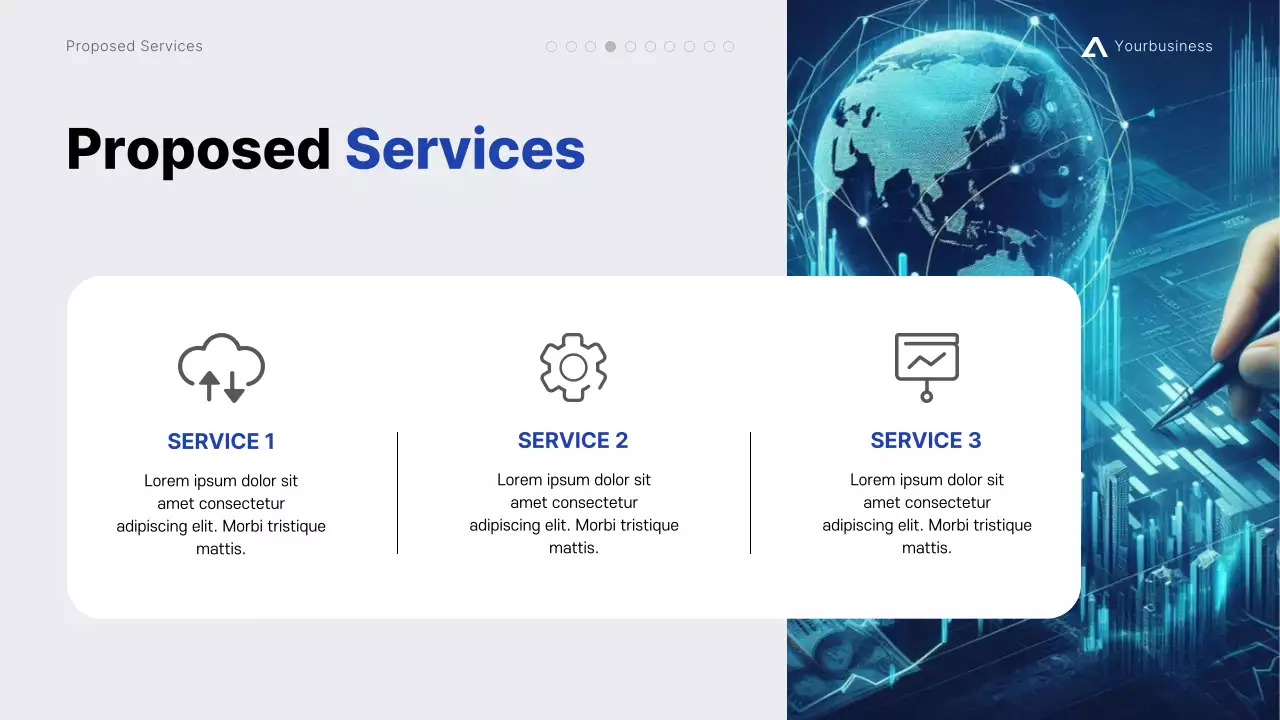 Blue Modern Project Presentation