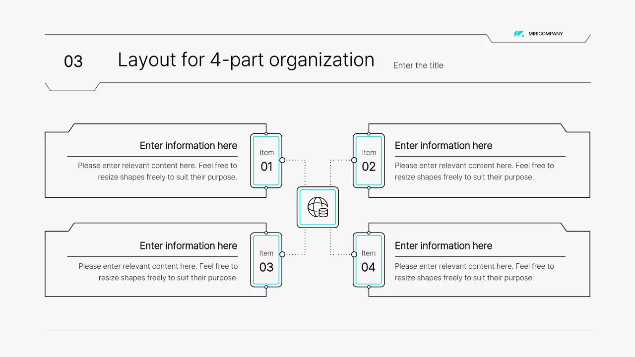 White Modern Electronic Presentation