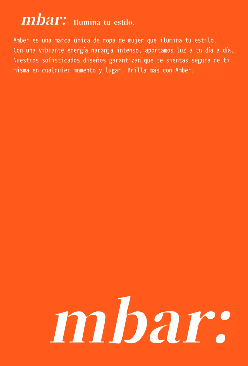 Tarjeta de agradecimiento de centro comercial naranja