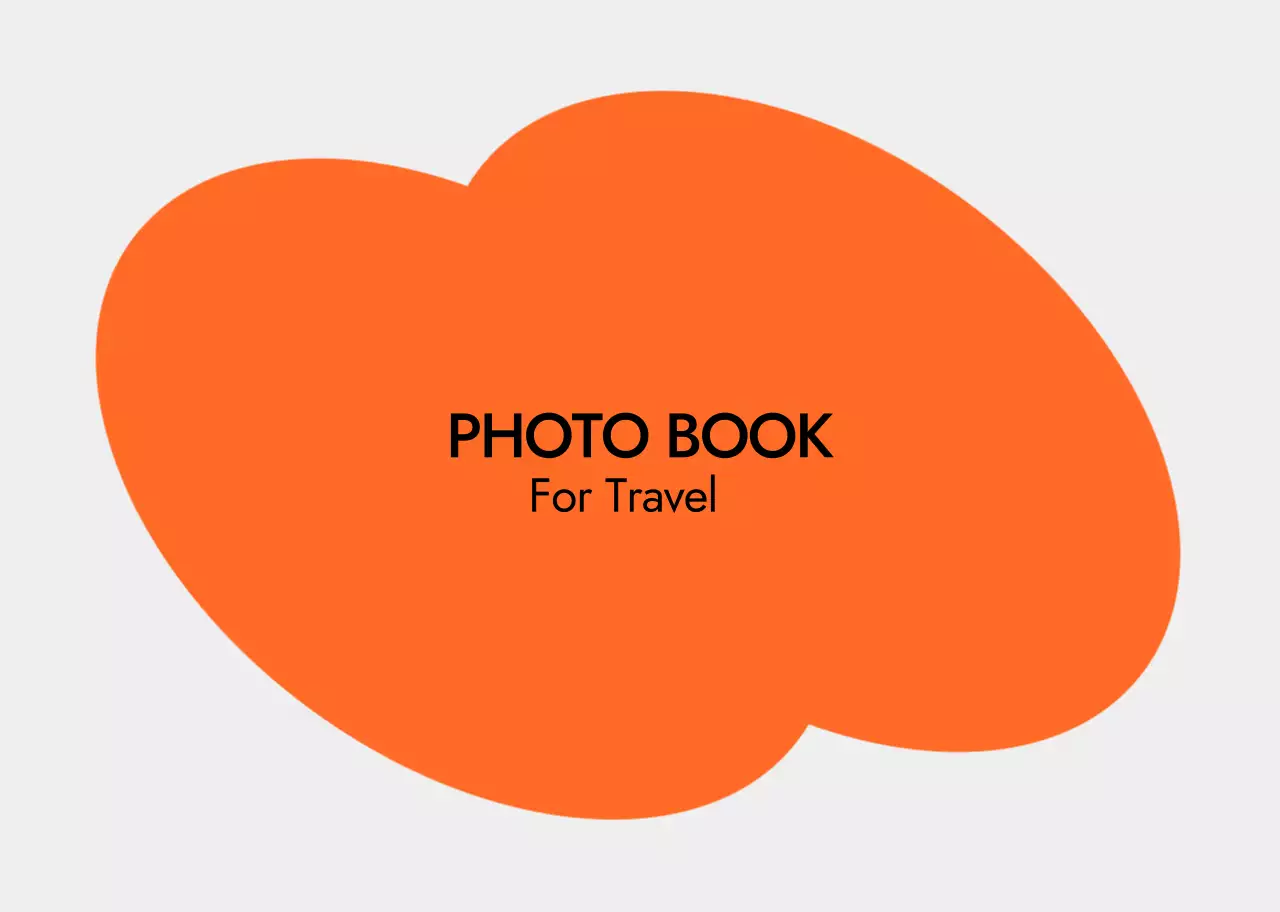 Buku foto lanskap pribadi dengan kesan sentimental