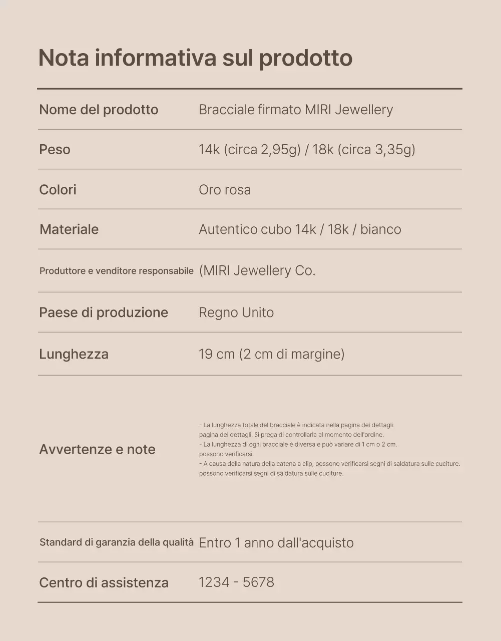 Promuovere le tendenze dei gioielli marroni e beige e cosa cercare pagina