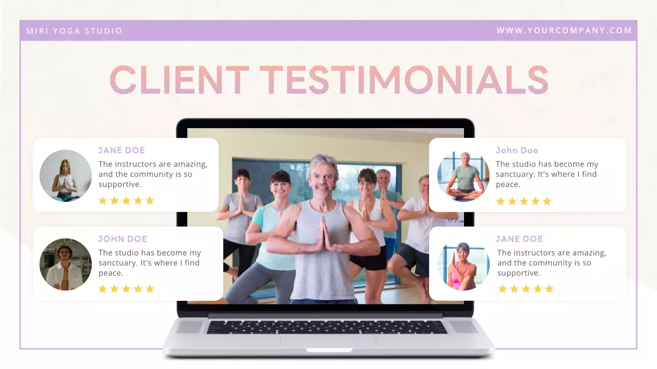 Beige Modern Yoga Promotion Presentation