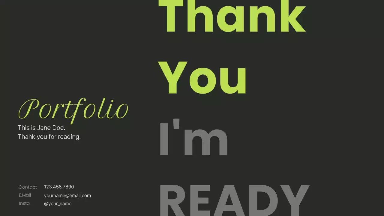 Beige Minimal Portfolio Resume Presentation