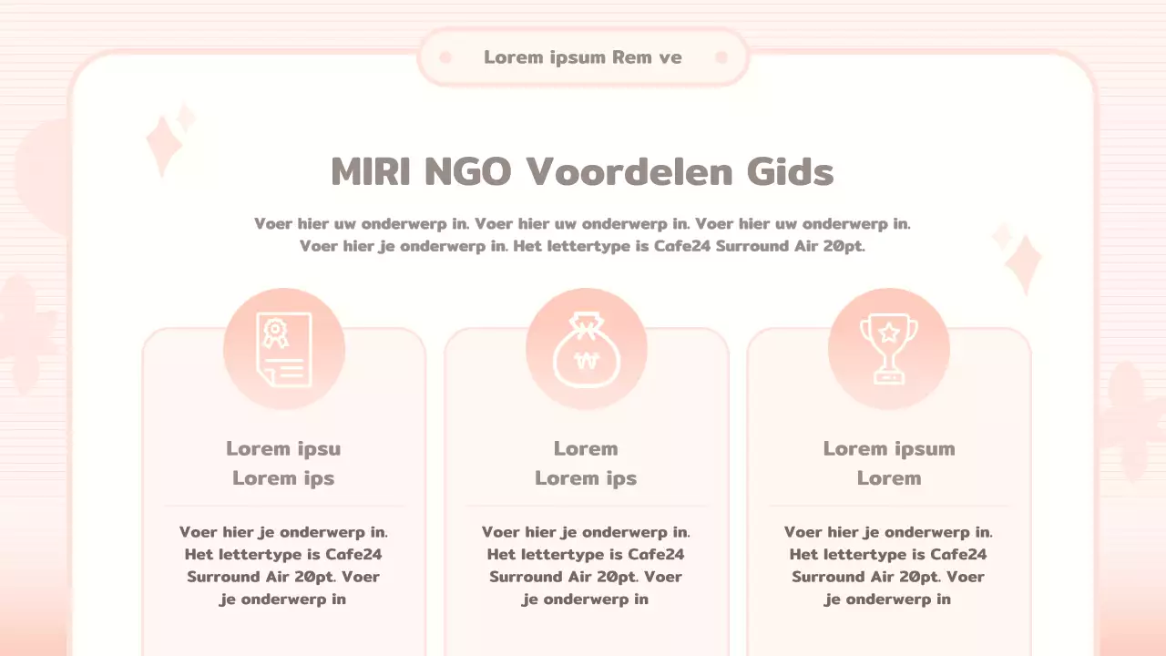 Trainingsmateriaal voor roze en rode korpsen