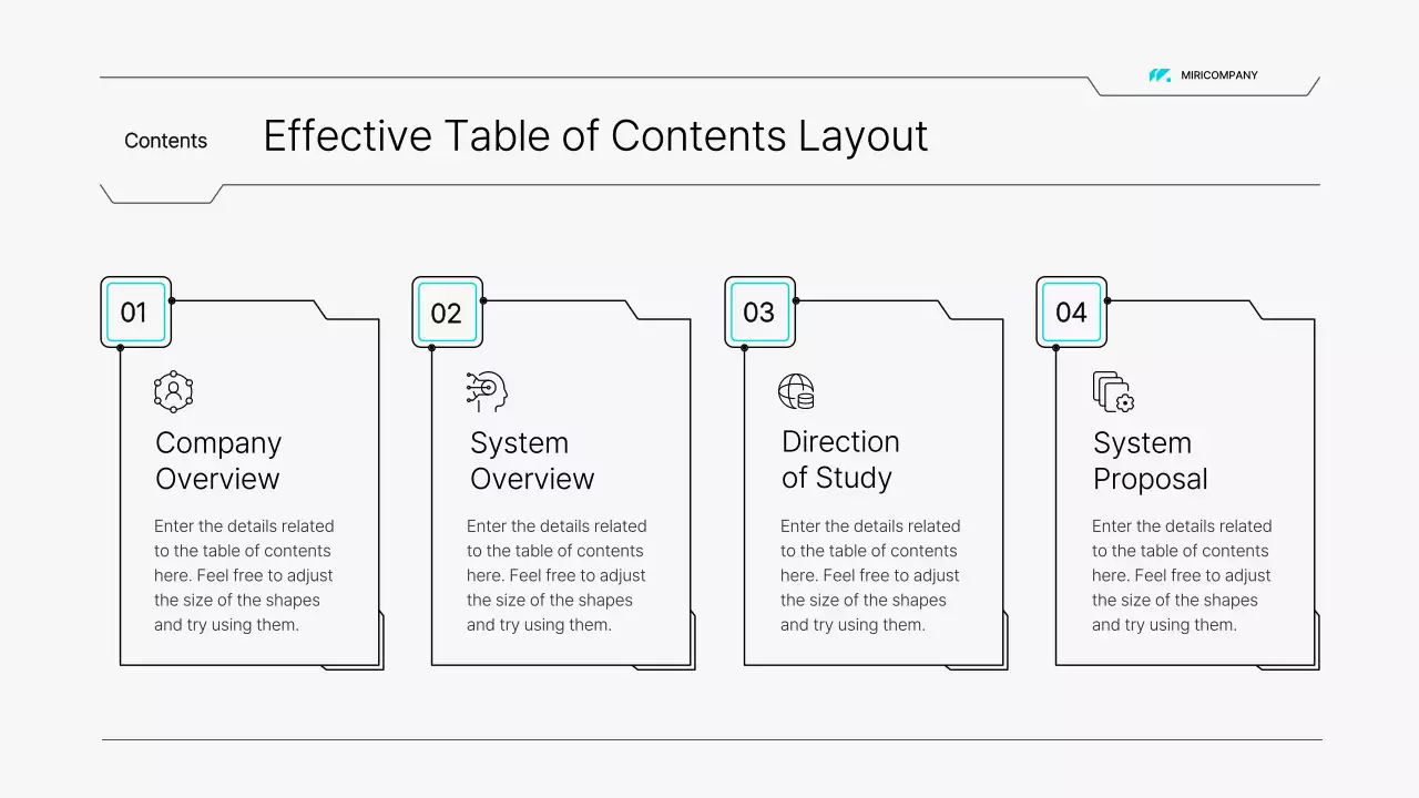 White Modern Electronic Presentation