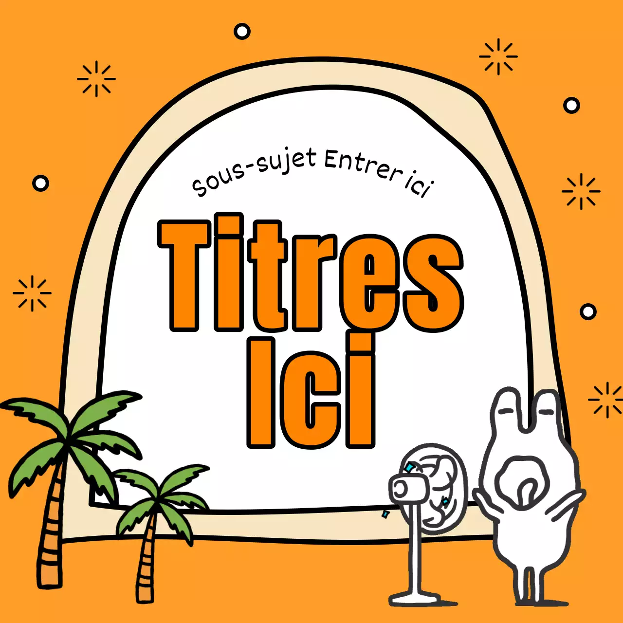 Une jolie collection de titres estivaux en vert et jaune