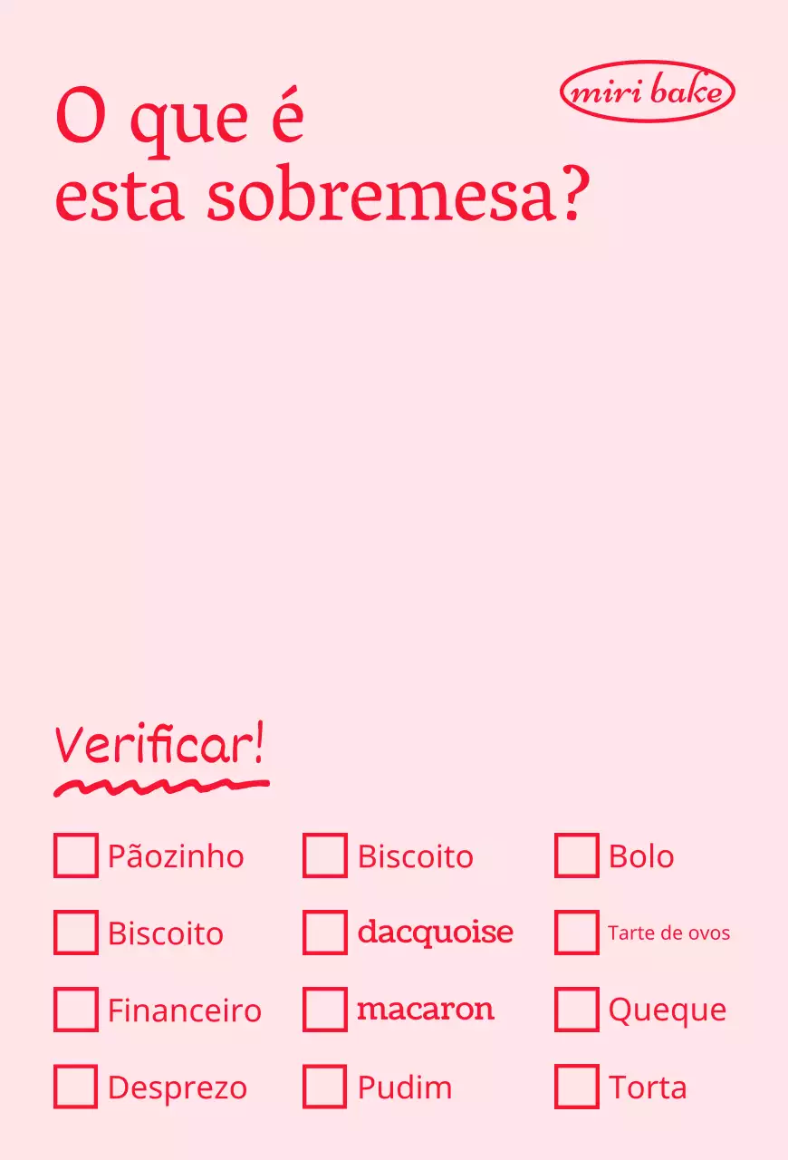 Um guia para guardar sobremesas com fundo pastel