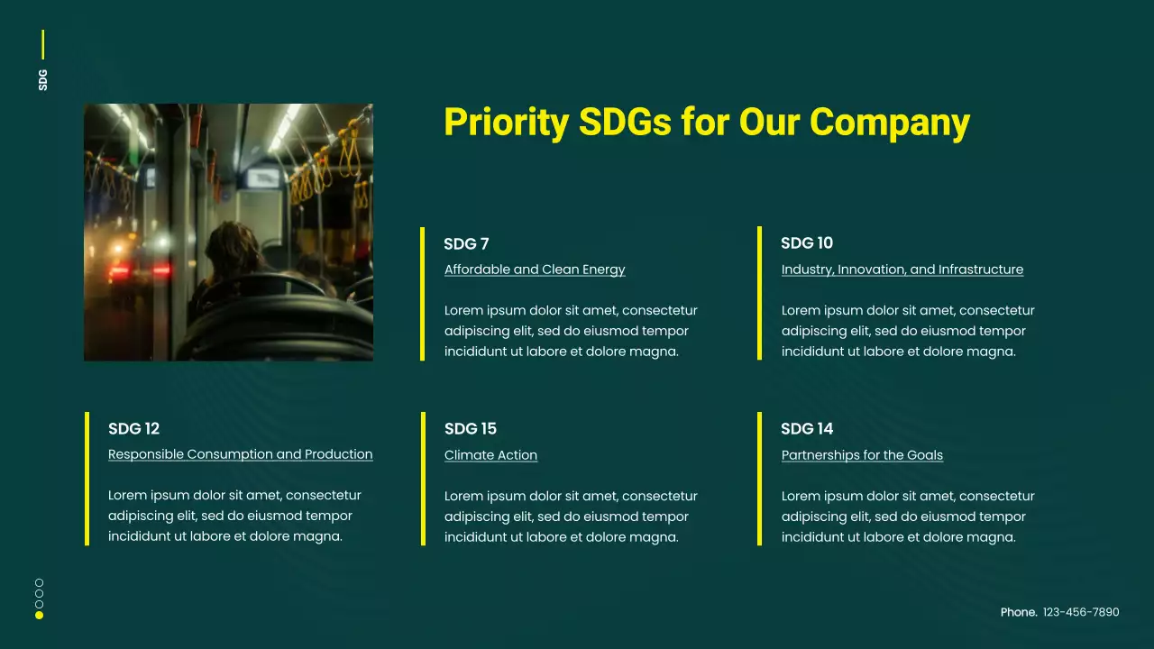 Green Modern Sustainability Presentation