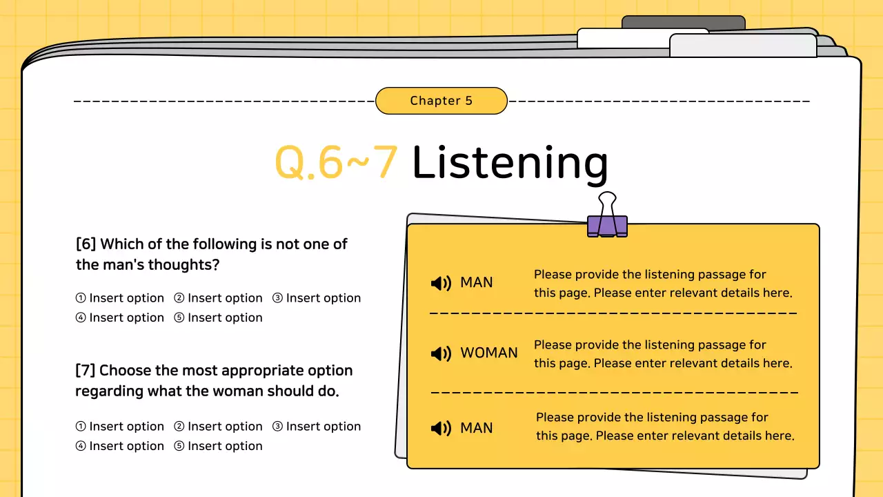 Yellow Modern Academic Template Presentation