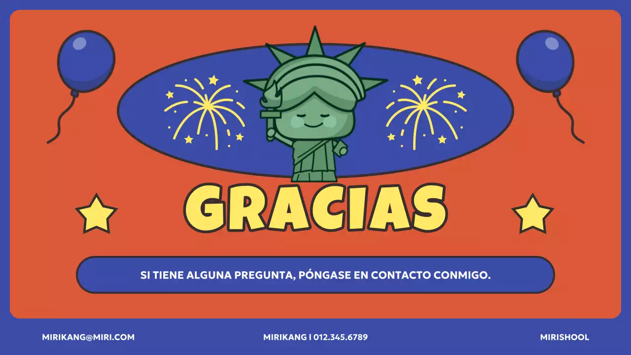 Recursos rojos y azules para el Día de la Independencia de Estados Unidos